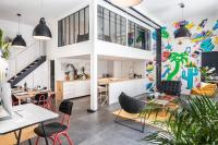 B&B Paris - Outstanding Artist Loft - Between Marais and Canal - Bed and Breakfast Paris