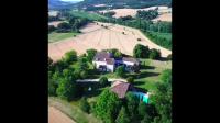 B&B Auradou - Landhuis, oneindig uitzicht, 30ha land, privé zwembad - Bed and Breakfast Auradou