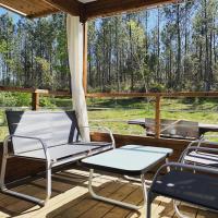 Chalet 2 chambres en Bois dans les landes n34 - B&B Tosse