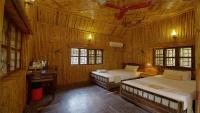 Private Bungalow Palm Twin Bed