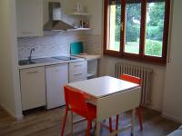 Apartment mit Gartenblick