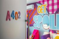 Pop Art Indulgence Studio A402 with Partial Seaview