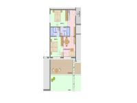 Appartement Confort 2 Chambres avec Jardin