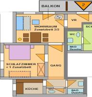 One-Bedroom Apartment with Balcony