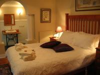 Doppelzimmer mit einem Bad mit Dusche