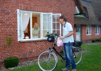 Reetdachhus an de Diek - Ferienwohnung