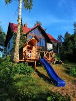 Kuleszówka Domek na Kaszubach z Balią Ogrodową - Chambres d'hôtes Gowidlino