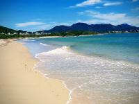 Apartamento pé na areia de 1 dormitório com vista para Praia ou vista lateral Pontas das Canas - Chambres d'hôtes Florianópolis