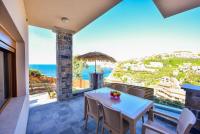 Sea Front Panorama Villa Private Pool - B&B Agía Pelagía