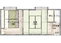 Superior Room with Tatami Area and Shared Bathroom and Private Toilet