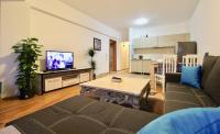 Apartment mit Gartenblick
