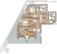 Comfort Apartment mit zwei Schlafzimmern und Terrasse