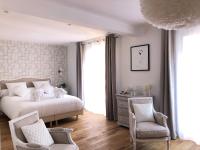 Kamer met Queensize Bed en Uitzicht op de Tuin