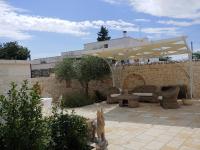 Trullo Haus mit 1 Schlafzimmer und Gartenblick