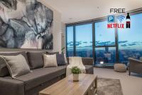 B&B Brisbane - Highlife Luxury*Carpark*Wifi*Pool*Gym*Netflix - Bed and Breakfast Brisbane