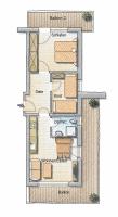 Apartment with Mountain View 52qm