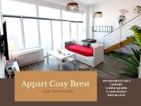 B&B Brest - Appart Cosy Brest (les Capucins) - Bed and Breakfast Brest