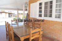 Casa com 4 quartos à 200 m da praia c/ churrasqueira - Chambres d’hôtes Palhoça