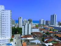 VISTA PRAIA MAR - AVIAÇÃO - 300 metros da praia - WI FI - VARANDA GOURMET com CHURRASQUEIRA - ESTACIONAMENTO gratuito - Ferienwohnung Praia Grande