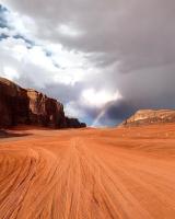 Wadi rum desert breath