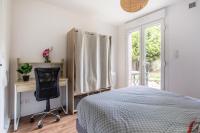 Apartment mit Gartenblick