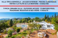 Private Heated Pool, Jacuzzi & 1225m2 garden in Villa Cipreses - B&B Frigiliana