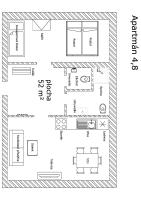 Appartamento con 1 Camera da Letto