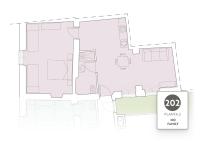 Appartamento con 1 Camera da Letto