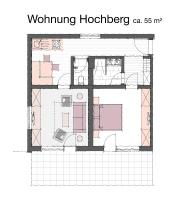 Appartement met 1 Slaapkamer en Terras