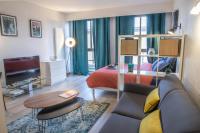Grand Studio Stan Nancy - calme, cosy, lumineux - B&B Nancy