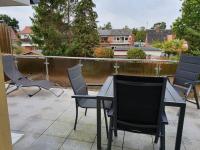 Apartment mit Gartenblick
