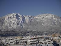 Deluxe Tweepersoonskamer met 1 of 2 Bedden en Uitzicht op de Bergen