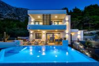 B&B Živogošće - Villa Leona a luxury villa near Makarska, heated pool - Bed and Breakfast Živogošće