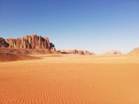 Wadi rum desert breath