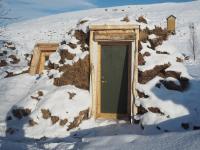 Modern turf house - B&B Kokelv