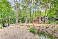 Lake Toxaway Cabin with Fire Pit - 1 Mi to Marina - B&B Lake Toxaway