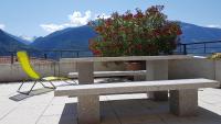 Studio dans une villa à Veyras - B&B