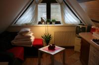 Kleines Economy Doppelzimmer mit Küchenzeile