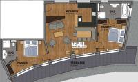Apartment mit 2 Schlafzimmern