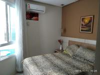 Apartamento FRENTE PARA 0 MAR - PÉ NA AREIA - 3 SUITES COM AR CONDICIONADO, 2- VAGAS PARA CARROS MÉDIOS OU PICK UP E CARRO PEQUENO - FINAMENTE DECORADO - PRAIA DO MORRO-INTERNET -WI-FI -TV COM SERVIÇOS DE DISNEY PARAMOUNT-MAX-ROUPA DE CAMA 2 X CASAIS - Chambres d'hôtes Guarapari