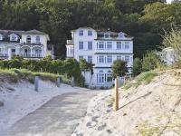 Villa Strandeck in Binz - WG 1 mit Meerblick, Terrasse, Wintergarten - B&B