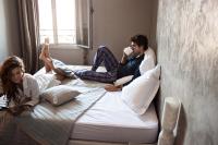 LUXURY - Premium Four-Bedroom Apartment with Sea view and sauna and jacuzzi and barbecue