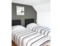 Tweepersoonskamer met 2 Aparte Bedden en Bad