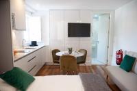 Apartment mit Gartenblick