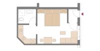 Apartamento de 1 dormitorio