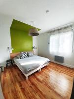 Tweepersoonskamer met 1 of 2 Bedden en Gedeelde Badkamer
