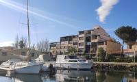 Le Barocci Port vénus - Appartement luxe - vue port - piscine - parking - Village Naturiste - Ferienwohnung Le Cap d'Agde