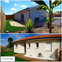 Maison neuve 66m2 Biscarrosse - Chambres d’hôtes