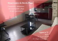 Appart 2-4 pers Berck-Plage Hyper-centre - B&B Berck
