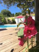 Tweepersoonskamer met Uitzicht op het Zwembad